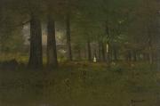 George Inness Edge of the Forest Spain oil painting artist
